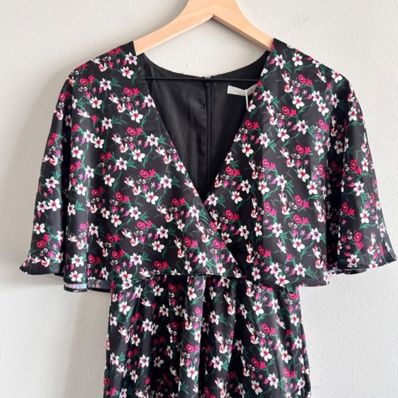 La Maison Talulah Floral Ruffle Midi Dress – Size Small - NWT - Picture 4 of 15